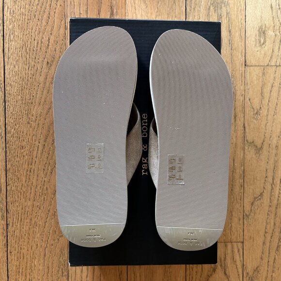Rag & Bone Parker Suede Thong Sandal NIB, Size 38.5 main image 0